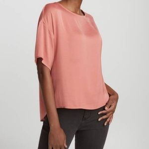 Simons Contemporaine Boxy Satin Blouse